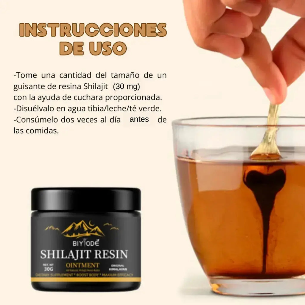 shilajit puro fuente de energía